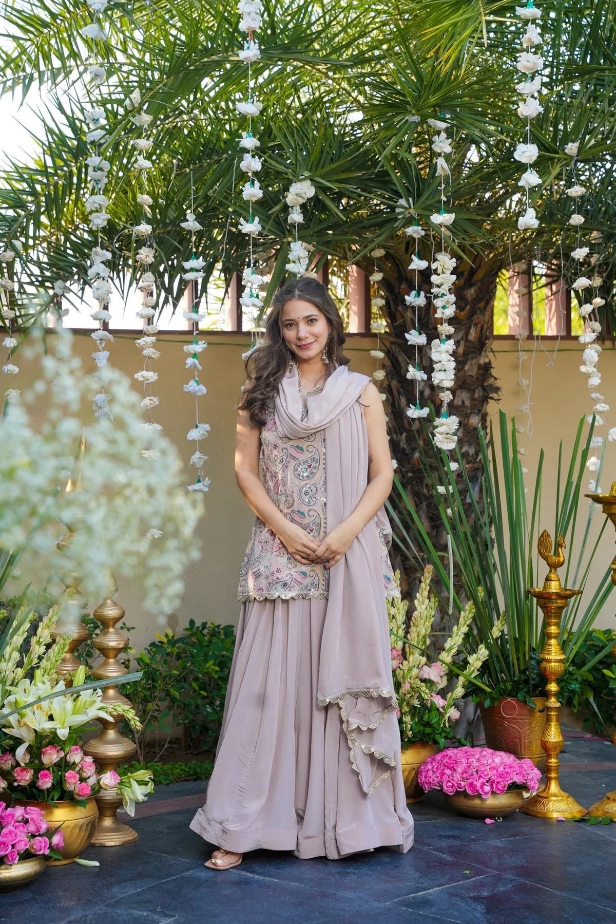 SEHRIN SHINE SHARARA SET