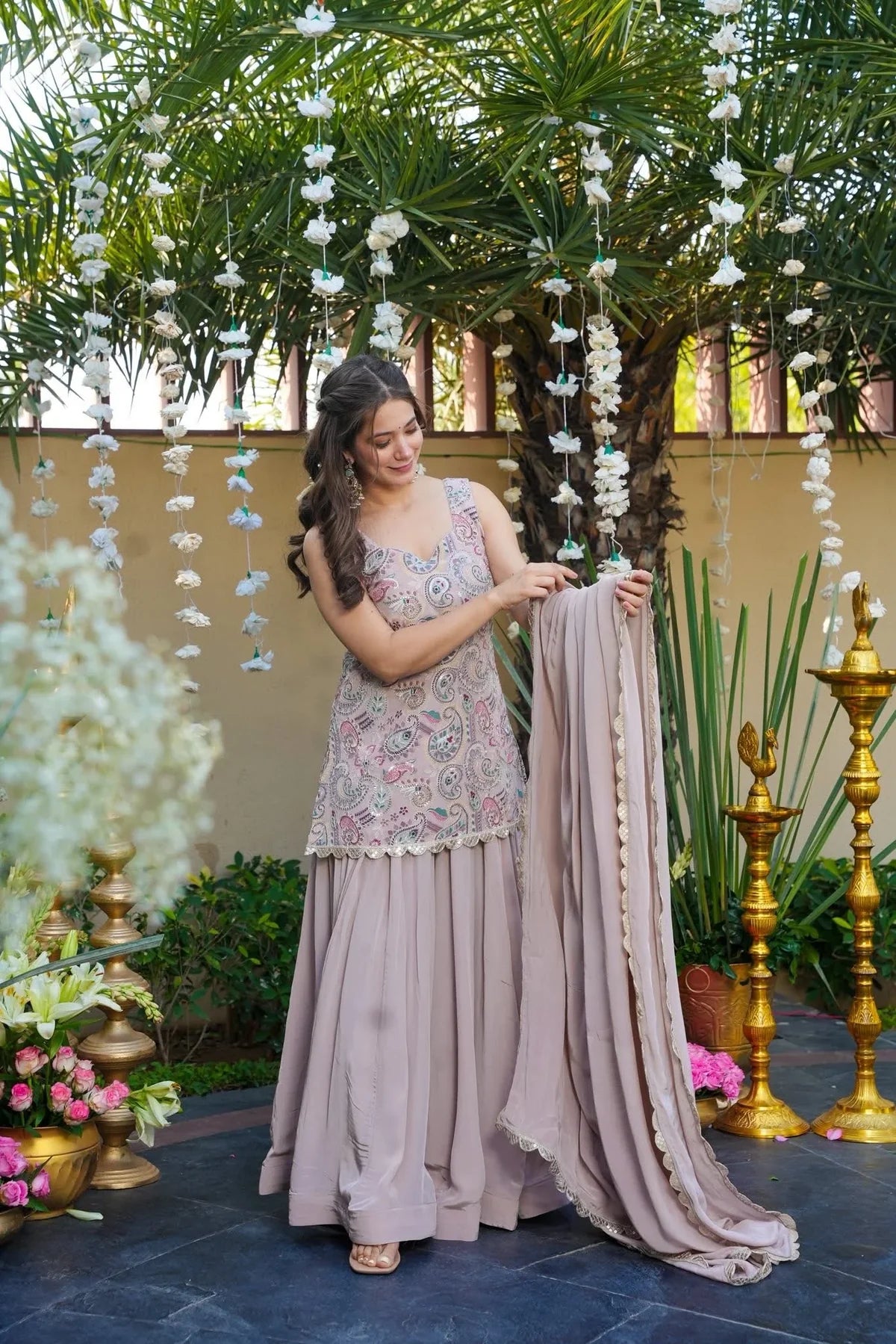 SEHRIN SHINE SHARARA SET